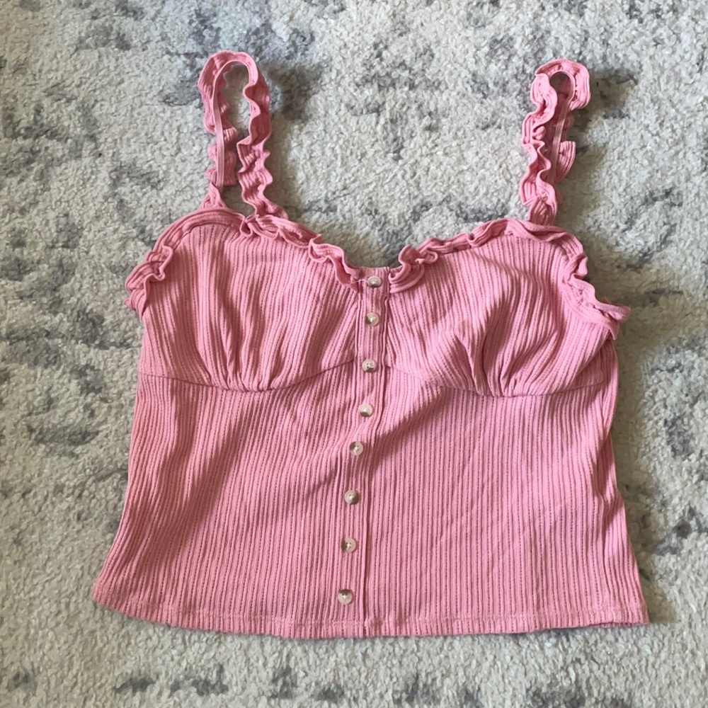 Pink tank top